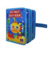 My First Busy Book - Underwater World Busy Book – Montessori Sensory Toy for Toddlers