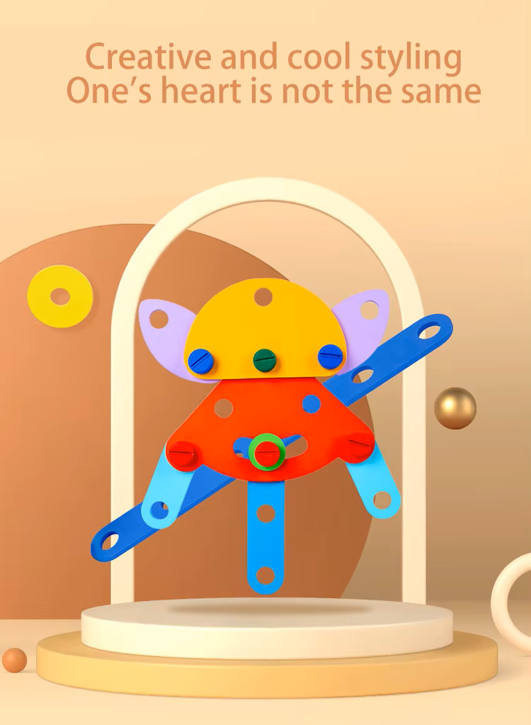 Eco-friendly wooden puzzle toy for early childhood development