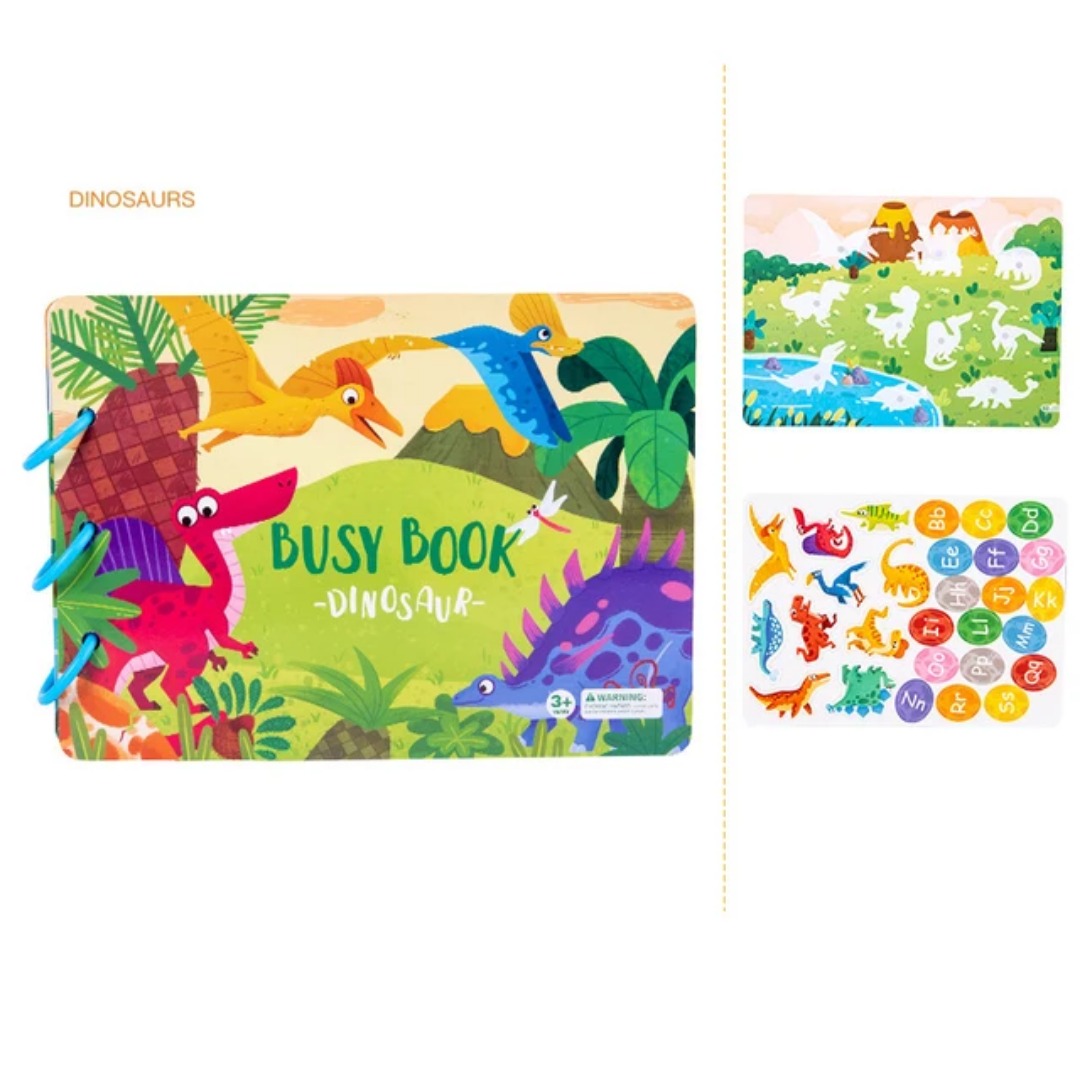Montessori Busy Book - Toddler Activity Book - Farm Animal Theme