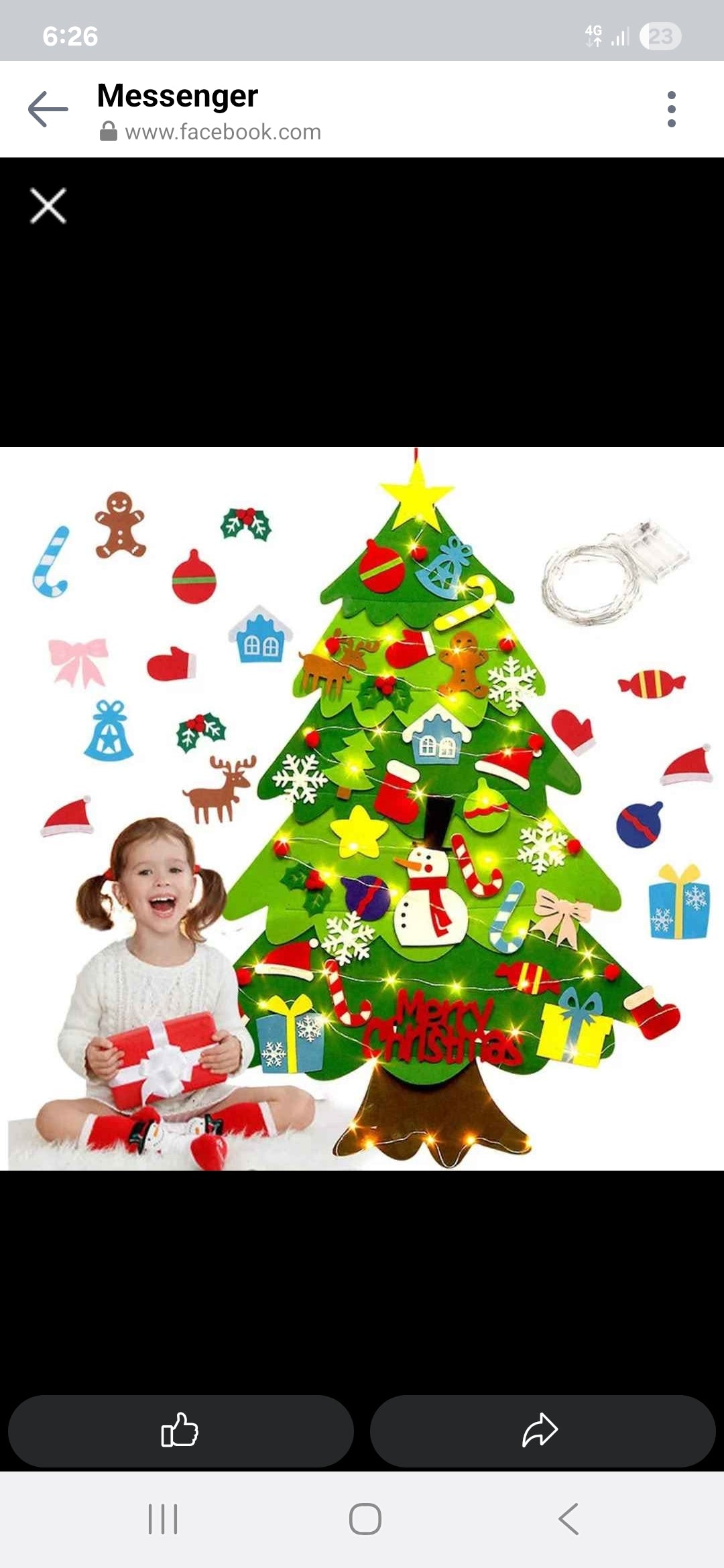DIY Felt Christmas Tree for Kids