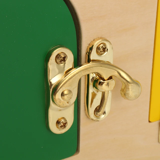 Lock Activity Box - Montessori Locks and Latches Toy