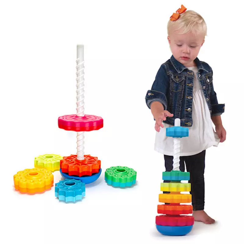 Rainbow Spin again stacker
