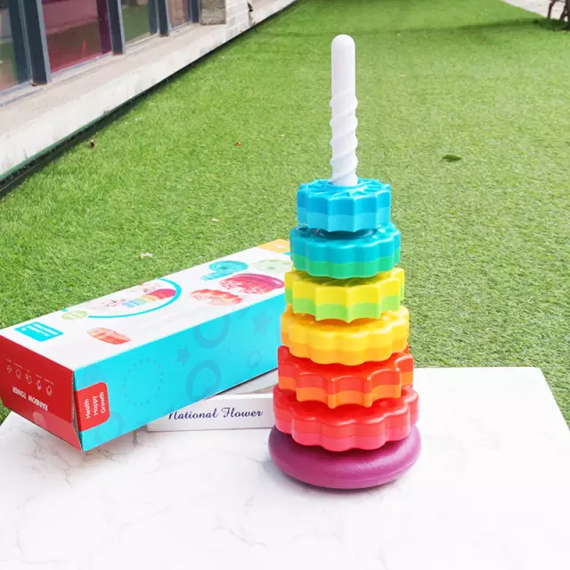 Rainbow Spin again stacker