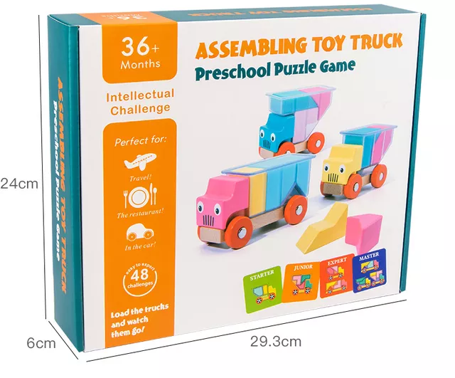 Smart Truck Building Blocks – Assembling Toy Truck for Kids