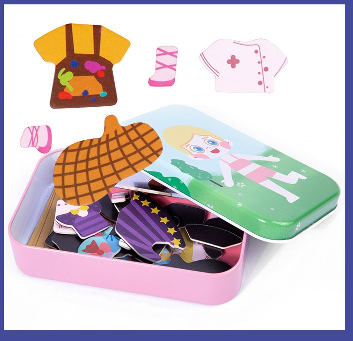 Magnetic Dress-Up Puzzle – Boy / Girl