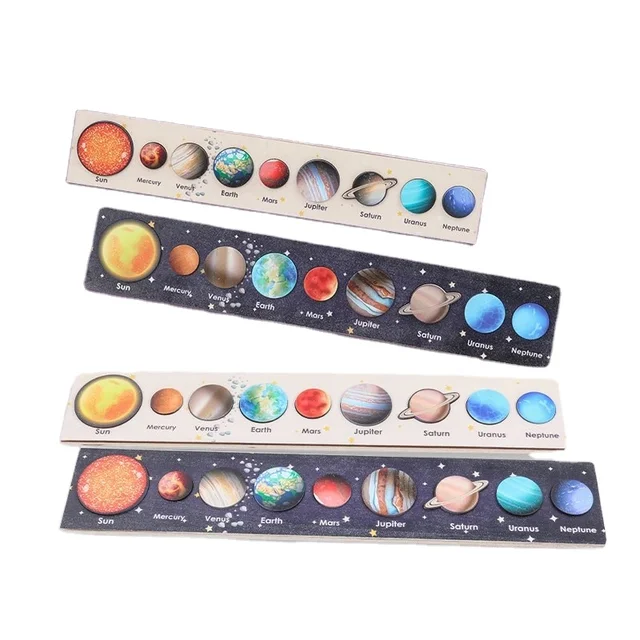 Wooden Solar System Puzzle – Planets Jigsaw Puzzle