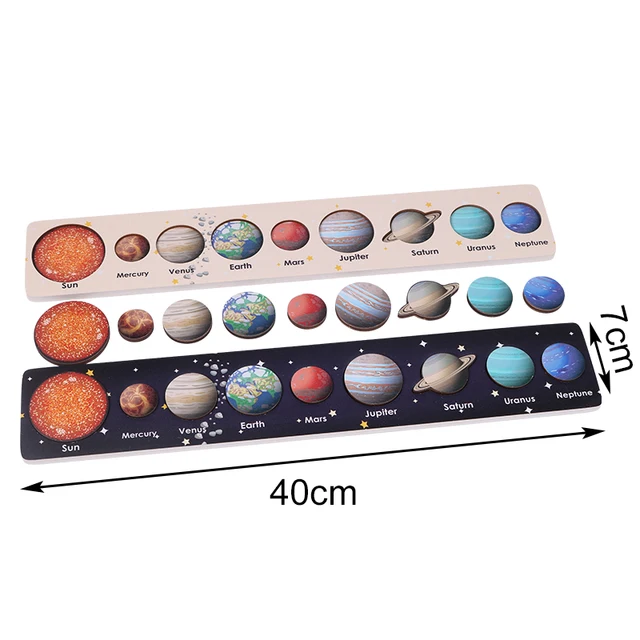 Wooden Solar System Puzzle – Planets Jigsaw Puzzle