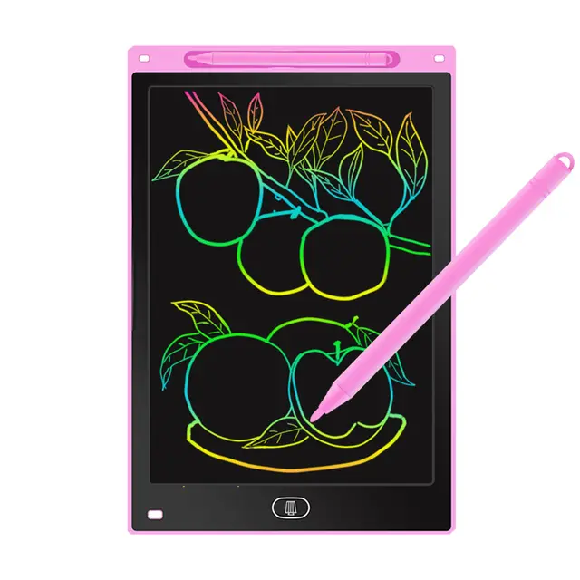 LCD Writing Tablet 12-inch – Multi-Color Digital Screen Drawing Board