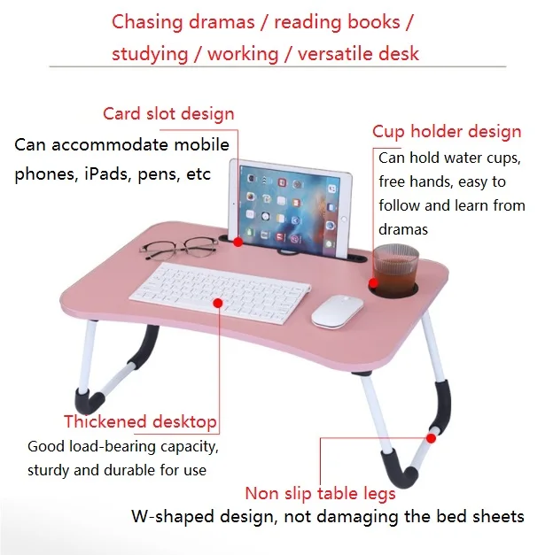 Multipurpose Foldable Table – Laptop | Study | Activity | Bed | Kids | Home Office