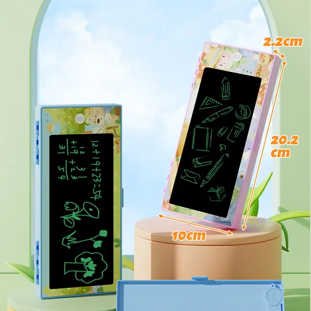 LCD Writing Screen Pencil Box for Kids – Reusable and Eco-Friendly Drawing Pad