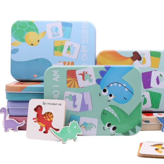 Match It Animal Puzzle – Guess Who Am I Puzzle for Kids