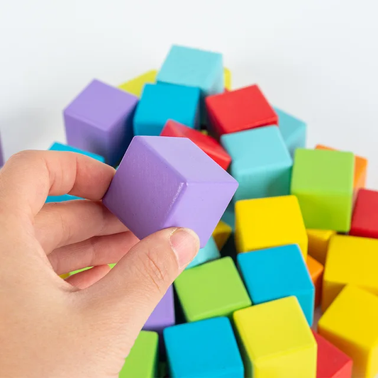 Magnetic Cubes 36pcs - Multi Colored Magnetic Cubes