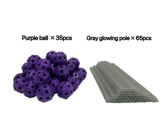 Glow-in-the-Dark Fort Building Kit for Kids - STEM Construction Toy