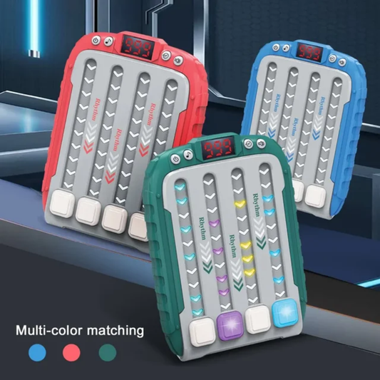 Interactive Rhythm Game Machine with LED Lights & Sound Effects – Fun for All Ages