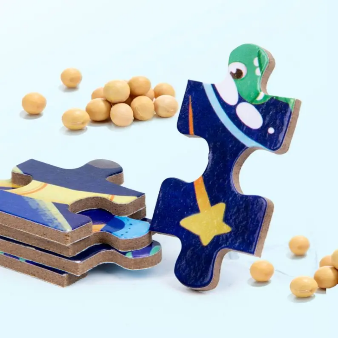 100-Piece Jigsaw Puzzle – Vibrant Themes & Quality Design