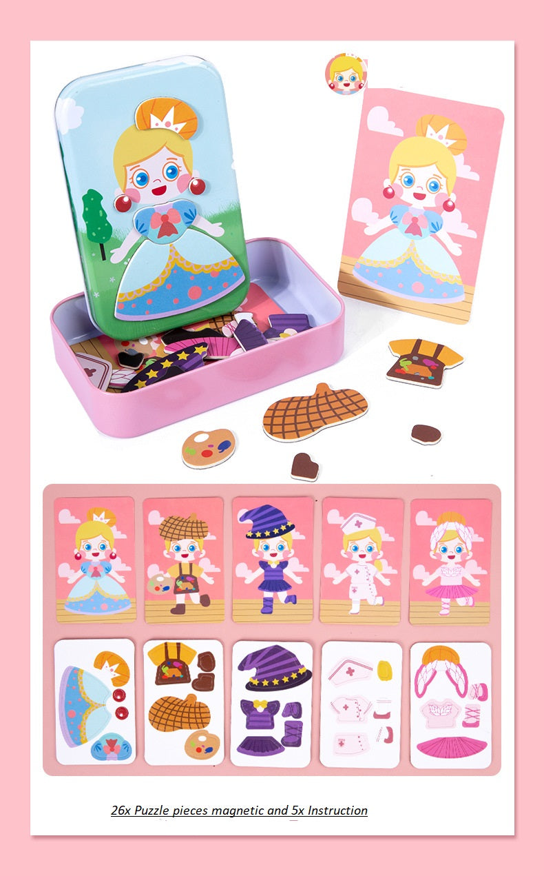 Magnetic Dress-Up Puzzle – Boy / Girl
