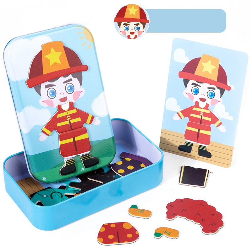 Magnetic Dress-Up Puzzle – Boy / Girl