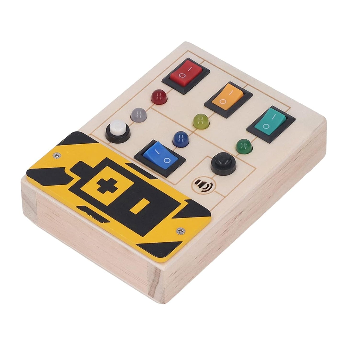 LED Light Switch Toy - Educational Light Up Sensory Board