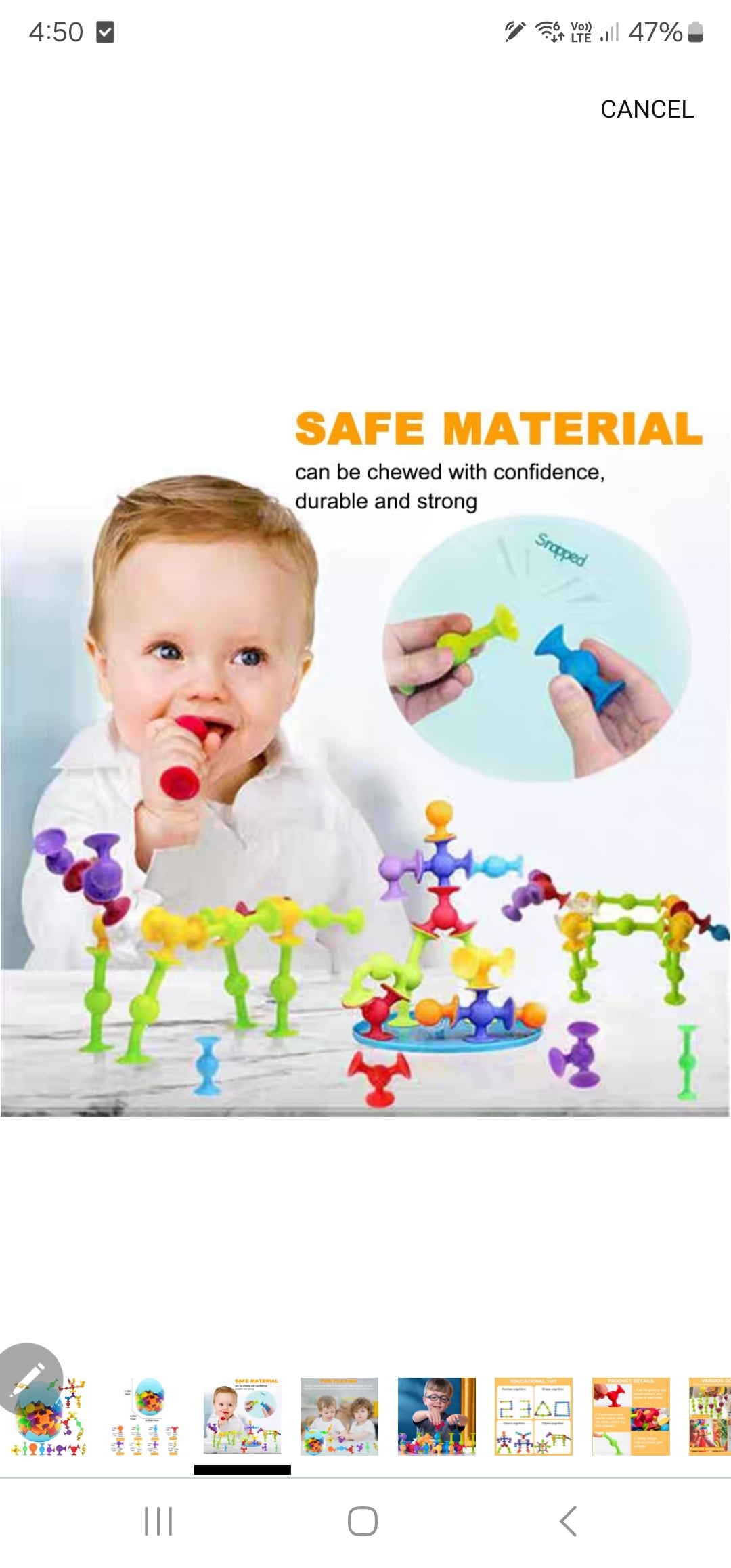 Suction Cup Toys 48pcs – Sensory Fun for Toddlers, Autistic Children & Travel Play