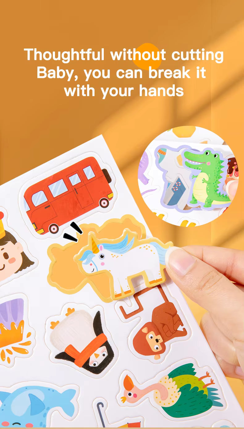 Alphabet Learning Busy Book for Toddlers – Montessori-Inspired Quiet Book, Preschool Activity & Travel Toy