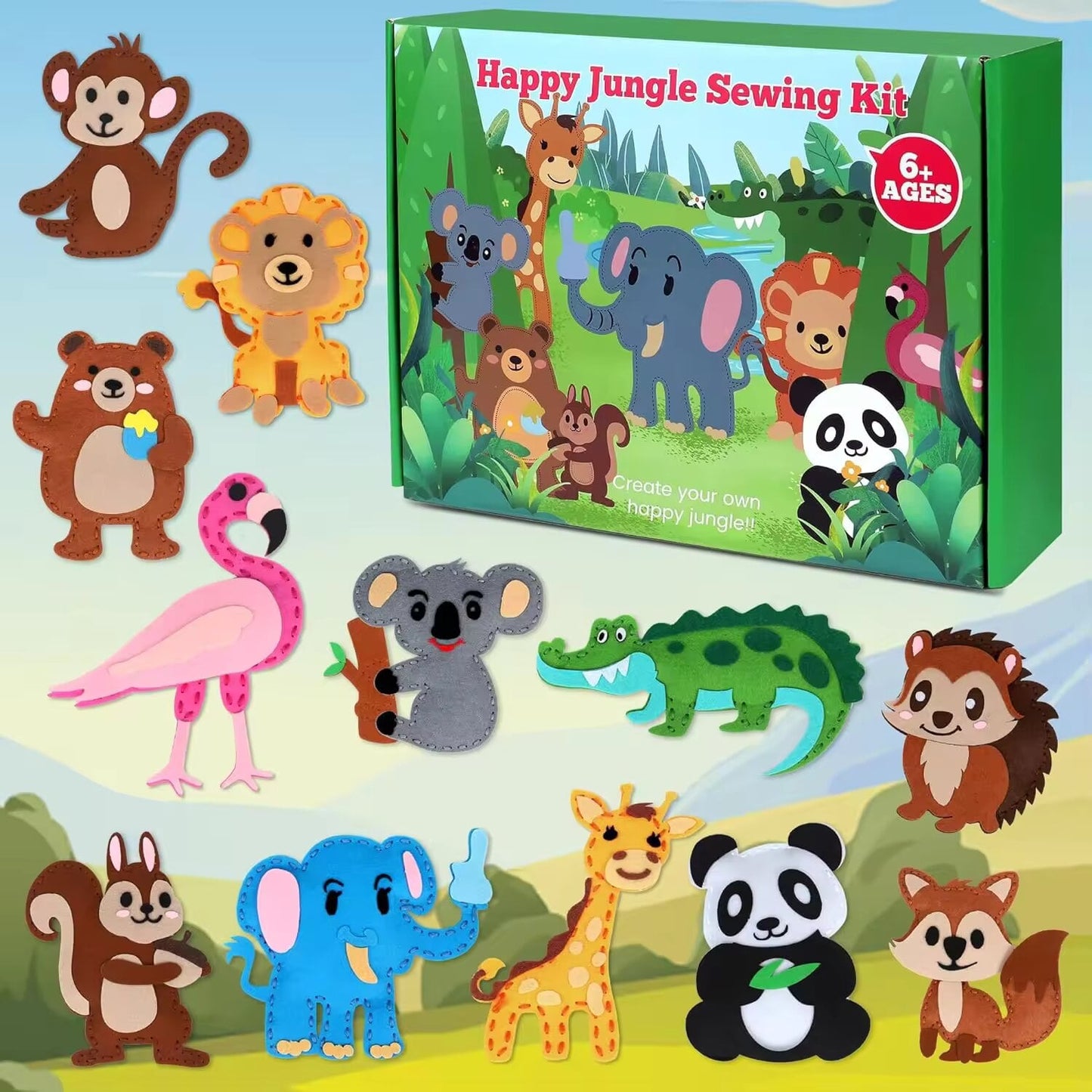 DIY Sewing Kit – Craft Sewing Kit for Kids and Beginners