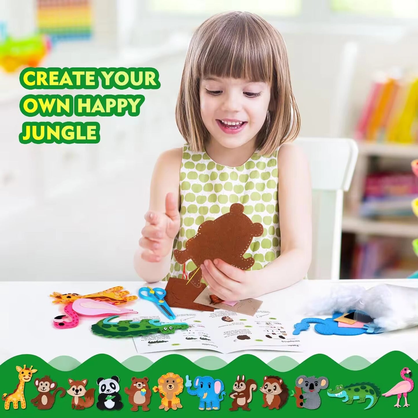 DIY Sewing Kit – Craft Sewing Kit for Kids and Beginners