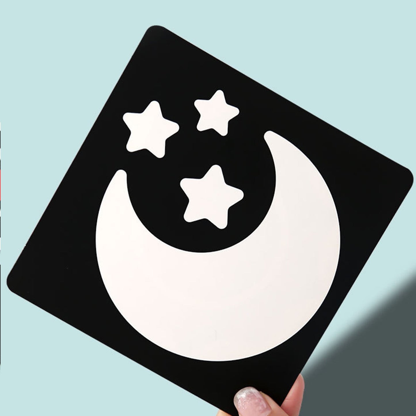 High-Contrast Baby Sensory Cards - Ideal for Early Visual Stimulation