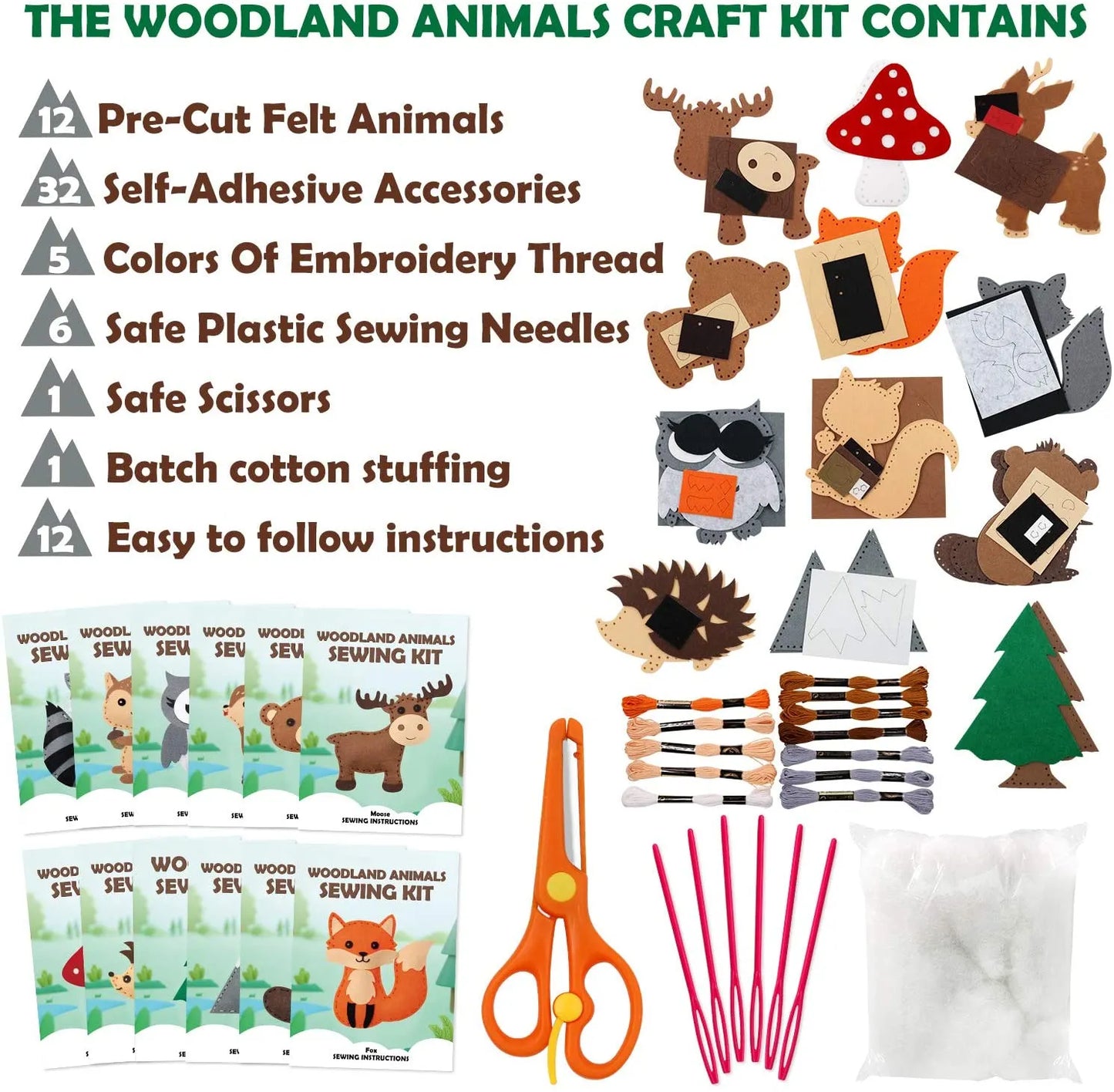 DIY Sewing Kit – Craft Sewing Kit for Kids and Beginners