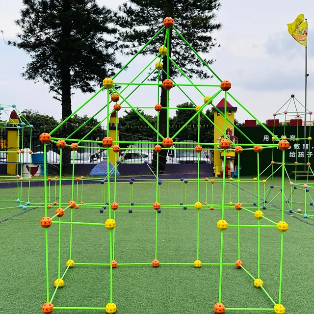 big fort built using this toy