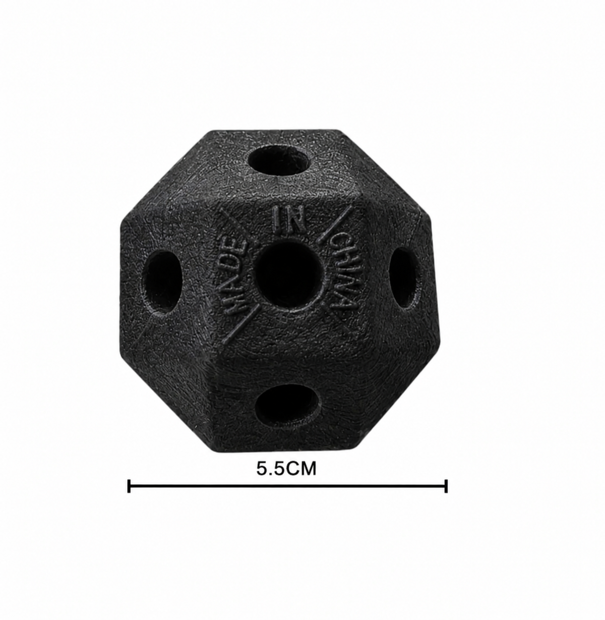 Glow-in-the-dark fort building kit with 65 poles and 35 connecting balls