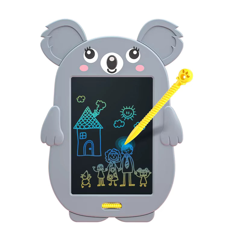 Kids Doodle Board LCD Writing Tablet – 8.5” Reusable Drawing Pad | Animal Designs