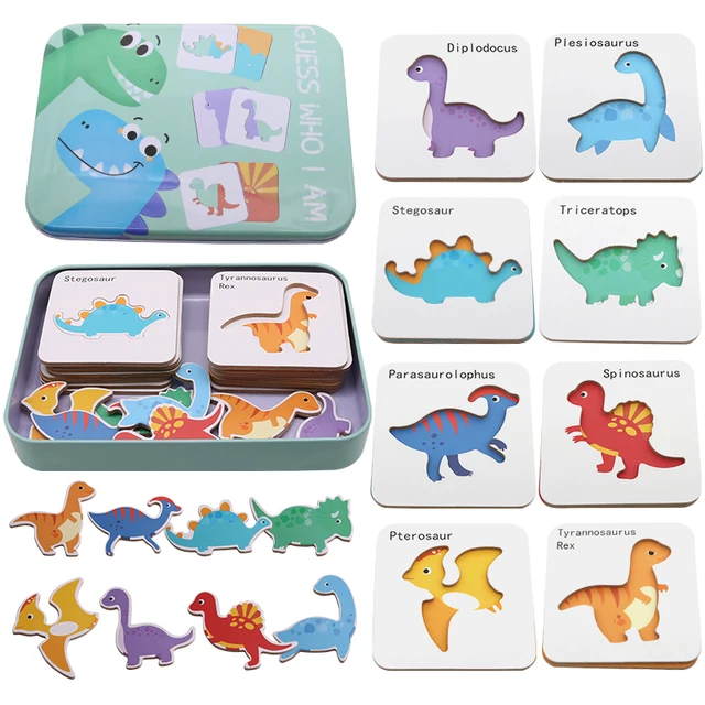 Match It Animal Puzzle – Guess Who Am I Puzzle for Kids