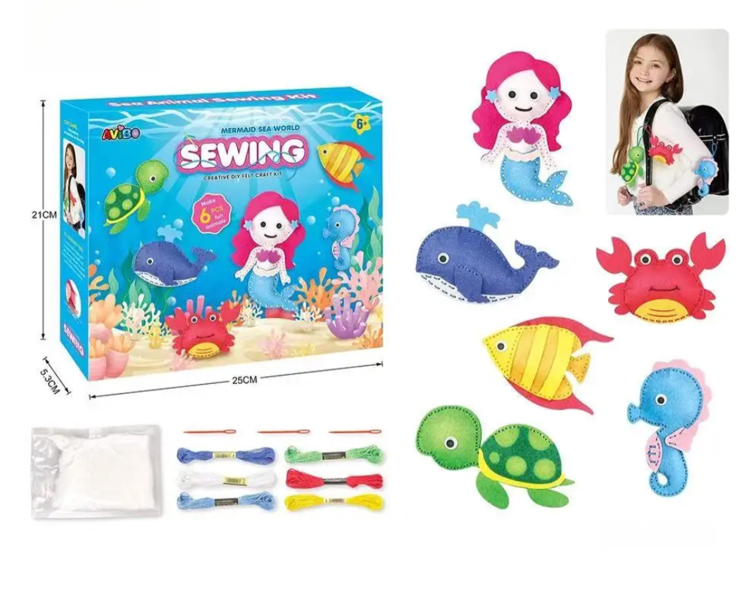 DIY Sewing Kit – Craft Sewing Kit for Kids and Beginners