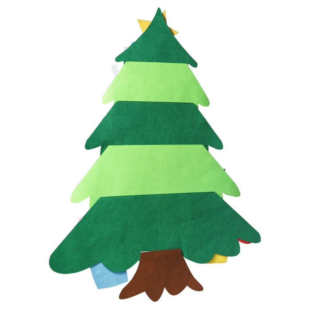 DIY Felt Christmas Tree for Kids