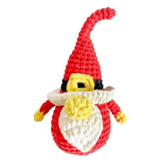 DIY Crochet Kit for Kids & Beginners – Christmas Doll Making Set with Yarn, Hooks, & Pattern Booklet | Perfect Gift for Creative Play