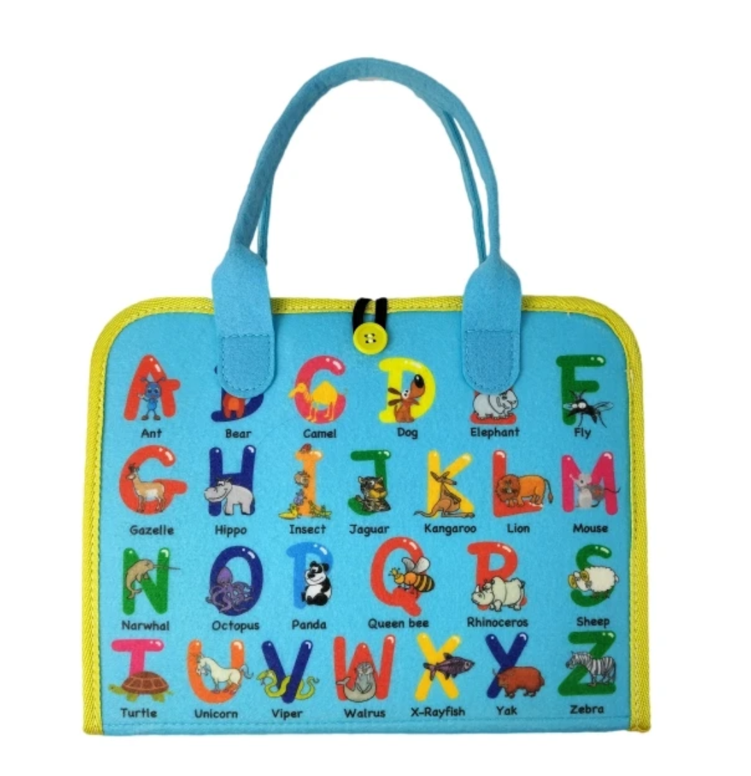 Dinosaur Theme Busy Book – Felt Educational Busy Book for Toddlers