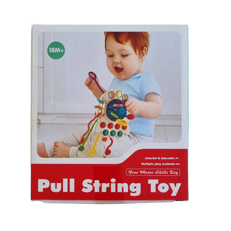 Sensory Pull String Toy - Toddler Fidget Toy