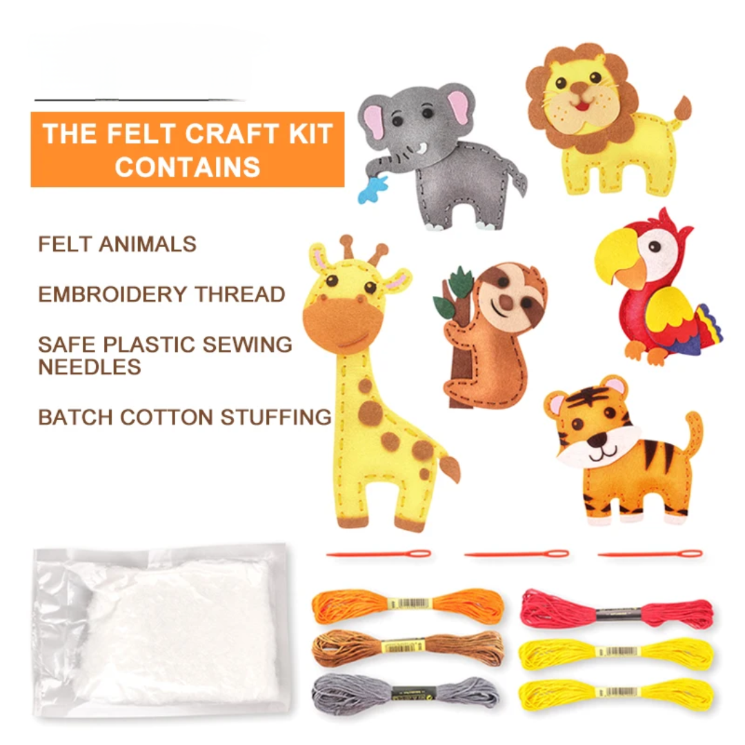 DIY Sewing Kit – Craft Sewing Kit for Kids and Beginners