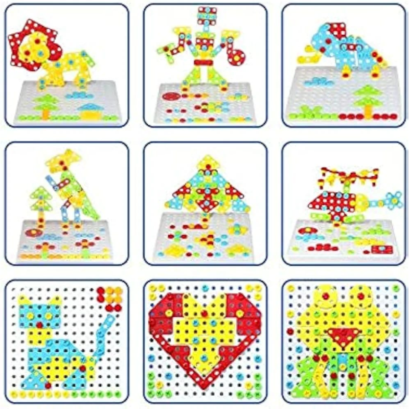 Creative Drill Toy – STEM Drilling Toy for Kids