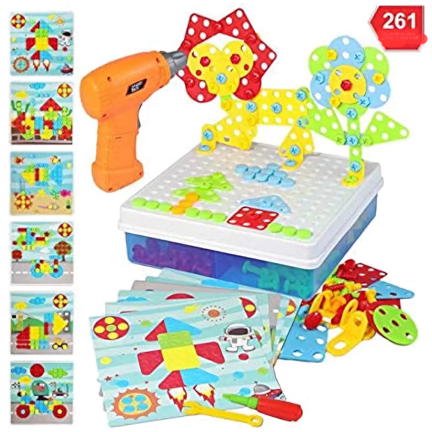 Creative Drill Toy – STEM Drilling Toy for Kids