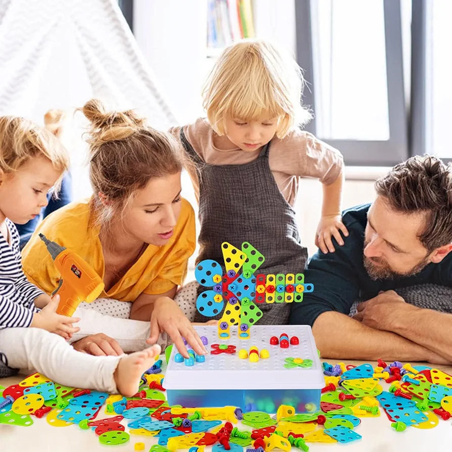 Creative Drill Toy – STEM Drilling Toy for Kids