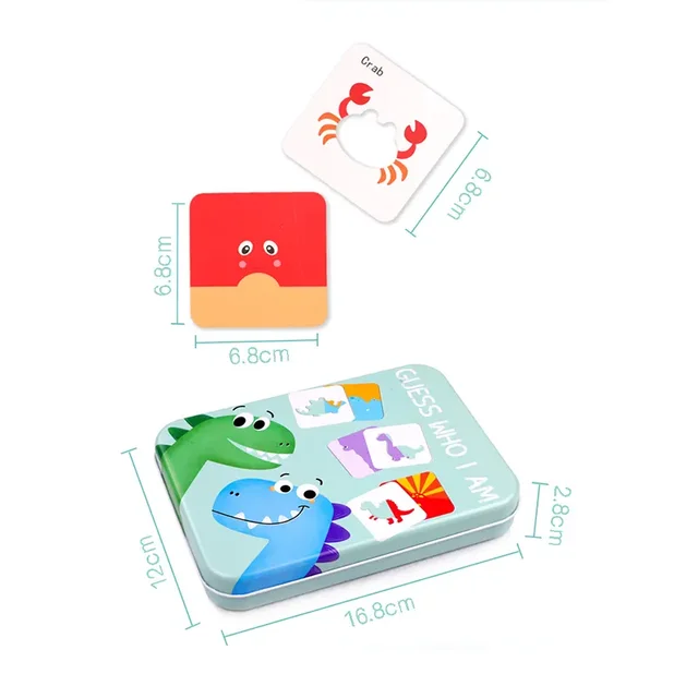 Match It Animal Puzzle – Guess Who Am I Puzzle for Kids