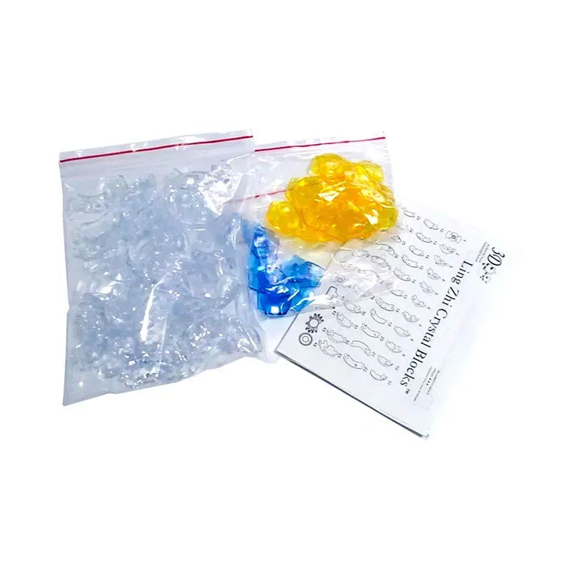 Crystal Puzzle 3D Soccer Ball – 76 Piece Medium Difficulty Brain Teaser Puzzle Gift