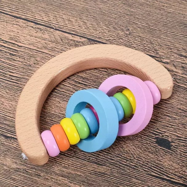 Wooden Musical Rattles 5pcs/ Pack – toytribe