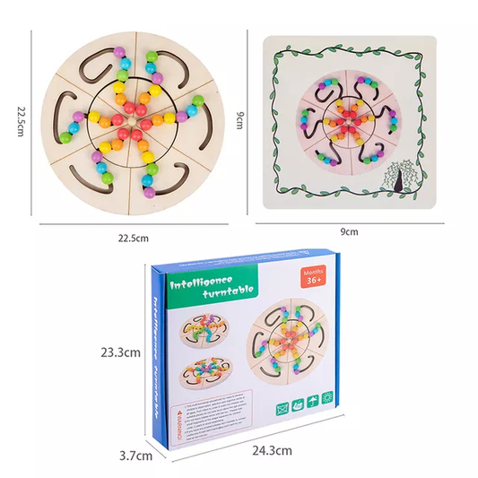 Intelligence Turntable – Educational Spinning  Puzzle Toy for Kids