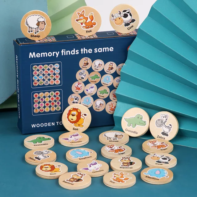 Memory Matching Grade R Memory Matching Game โ Educational Memory Game for Kids โ toytribe