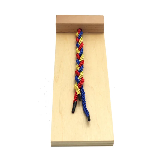 Braiding Board – Wooden Braid Weaving Toy for Kids