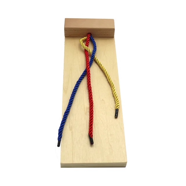 Braiding Board – Wooden Braid Weaving Toy for Kids