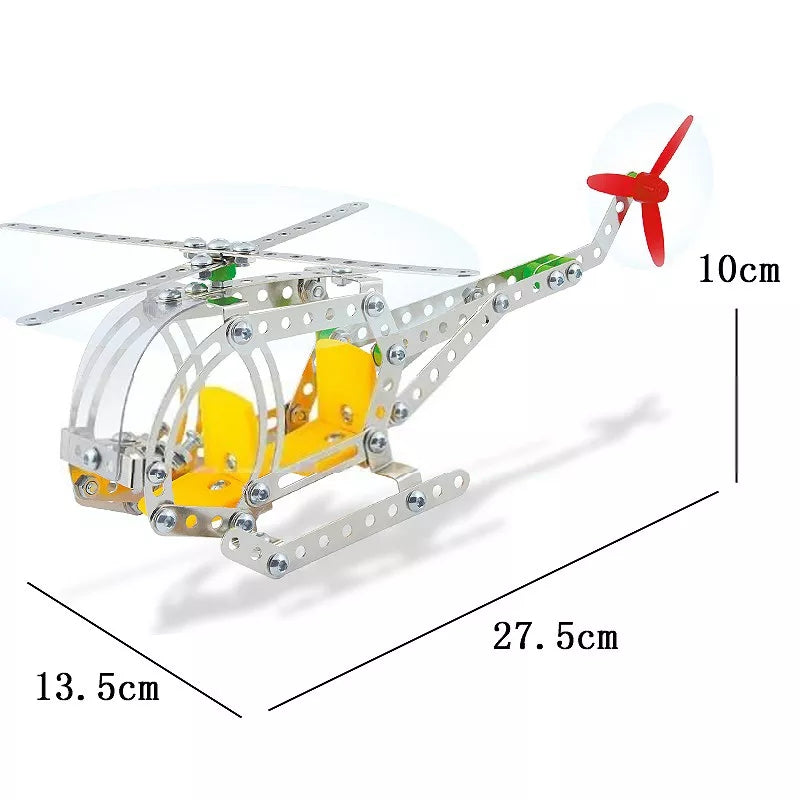 Magic Model DIY Metal Construction Helicopter
