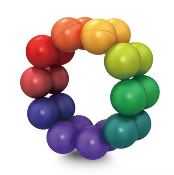 3D Shape Beads Fidget Toy – Sensory Stress Relief for Kids & Adults
